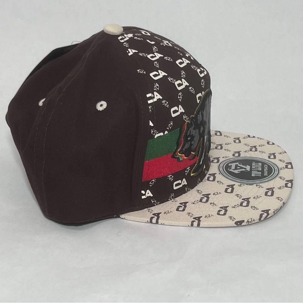Top Level Cap Hat California Bear - Picture 3 of 8